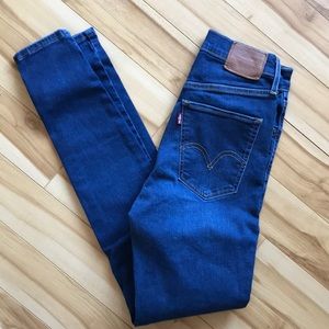 Levi’s mile high super skinny jeans